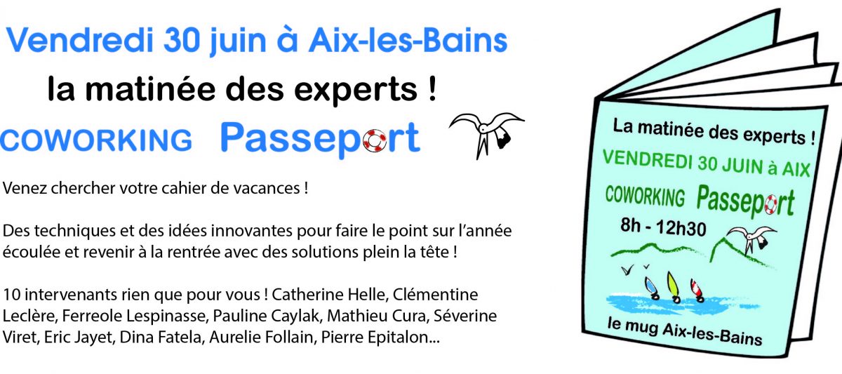 #coworking : La matinée des experts – Coworking Passeport