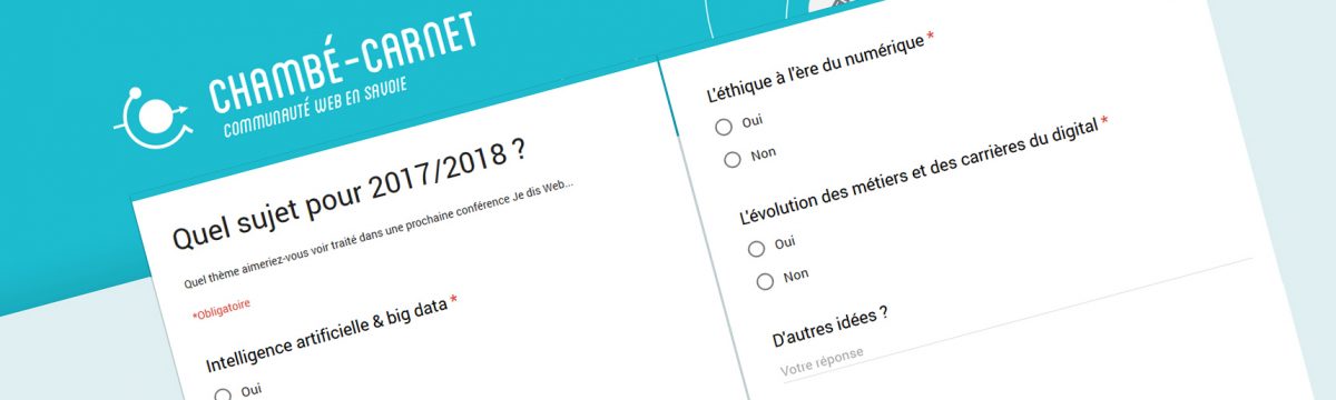 #sondage : quel sujet pour 2017/2018 ?