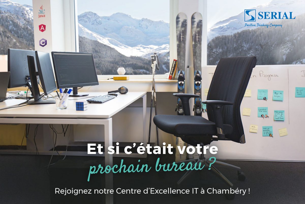 #focusJob : Serial recrute un max de profils Tech à Chambéry