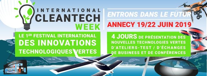 #environnement : International Clean Tech Week à Annecy